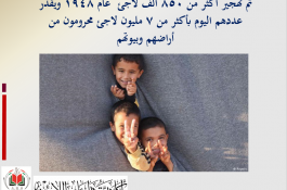اللاجئون الفلسطينيون 