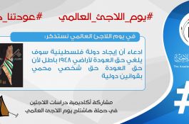 اللاجئون الفلسطينيون 