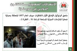 انتهاكات الكيان الصهيوني في حرب غزة