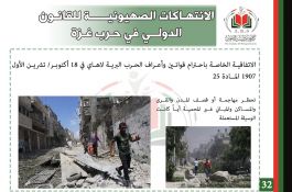 انتهاكات الكيان الصهيوني في حرب غزة
