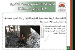 انتهاكات الكيان الصهيوني في حرب غزة