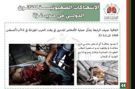 انتهاكات الكيان الصهيوني في حرب غزة