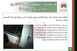 انتهاكات الكيان الصهيوني في حرب غزة