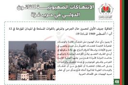 انتهاكات الكيان الصهيوني في حرب غزة