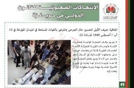 انتهاكات الكيان الصهيوني في حرب غزة