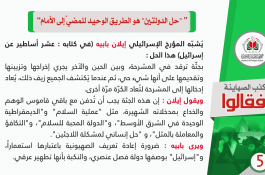 كذب الصهاينة فقالوا