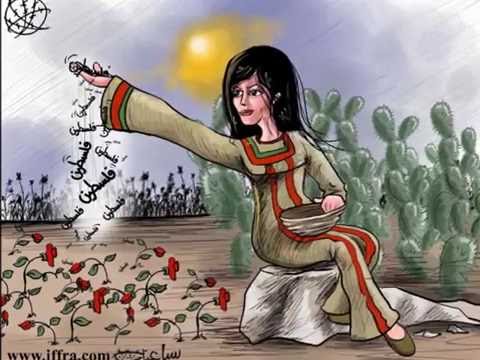 أم الشهيد الفلسطينية صانعة أبطال - مشروع تخرج الدارسة مرام زايد
